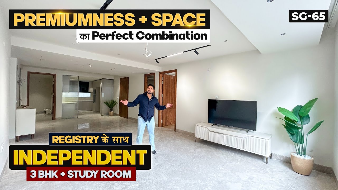 MG Road और Gurgaon के बहुत पास Independent 4 BHK Flat | Luxury Builder Floor In South Delhi |