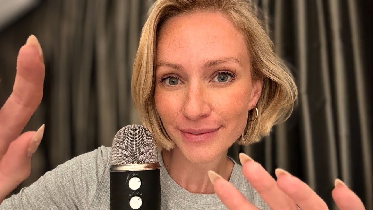 Trying ASMR for the first time!