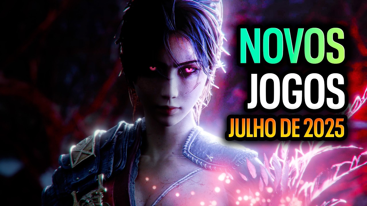 Os 10 MELHORES NOVOS Jogos Em JULHO 2025! (PS5/XBOX SERIES/SWITCH 2/PC)