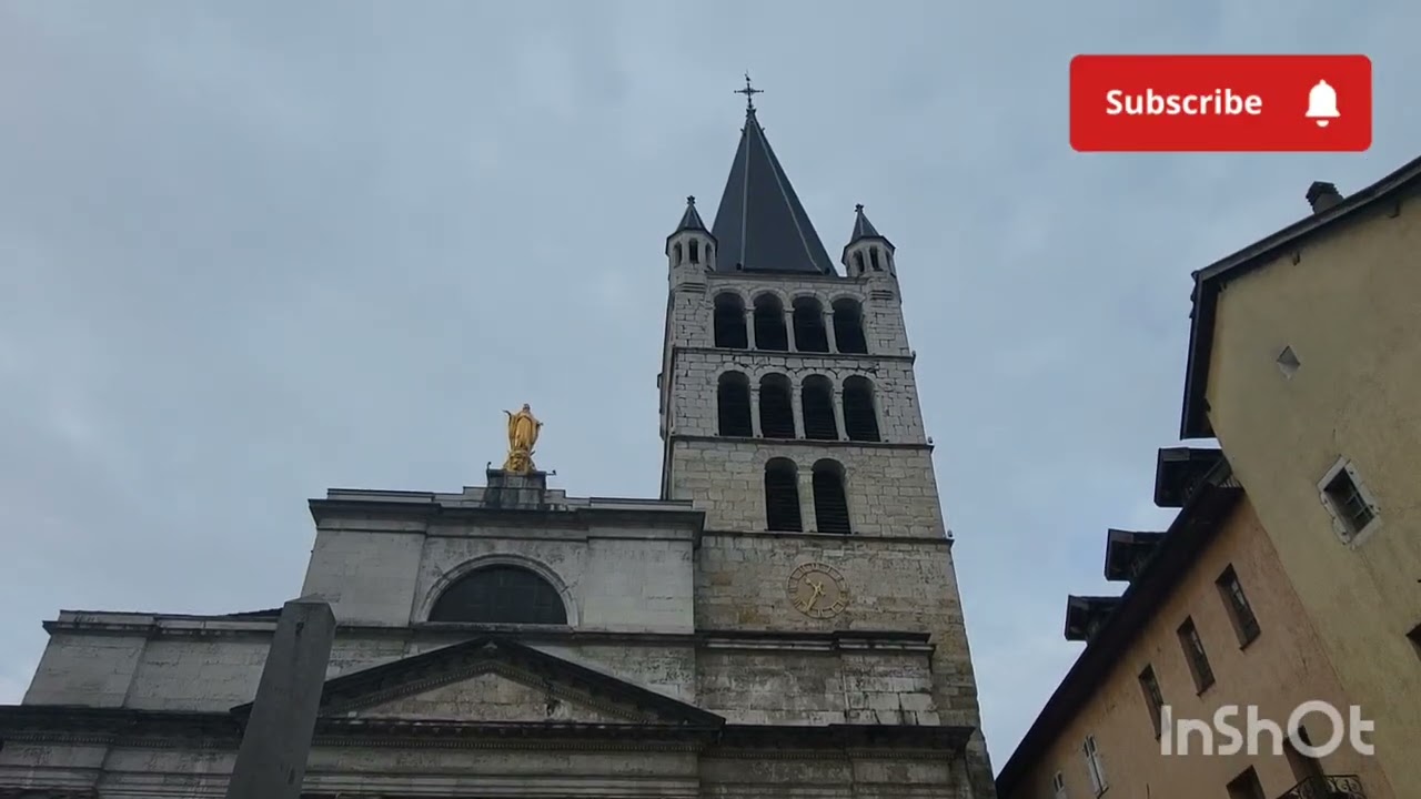 Annecy Francuska Stari Grad Treci dio i obilazak Église Notre-Dame de Liesse Konstrukcija 1846-1851