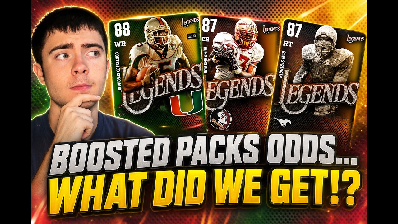 EA Boosted Pack Odds... What Did We Pull?