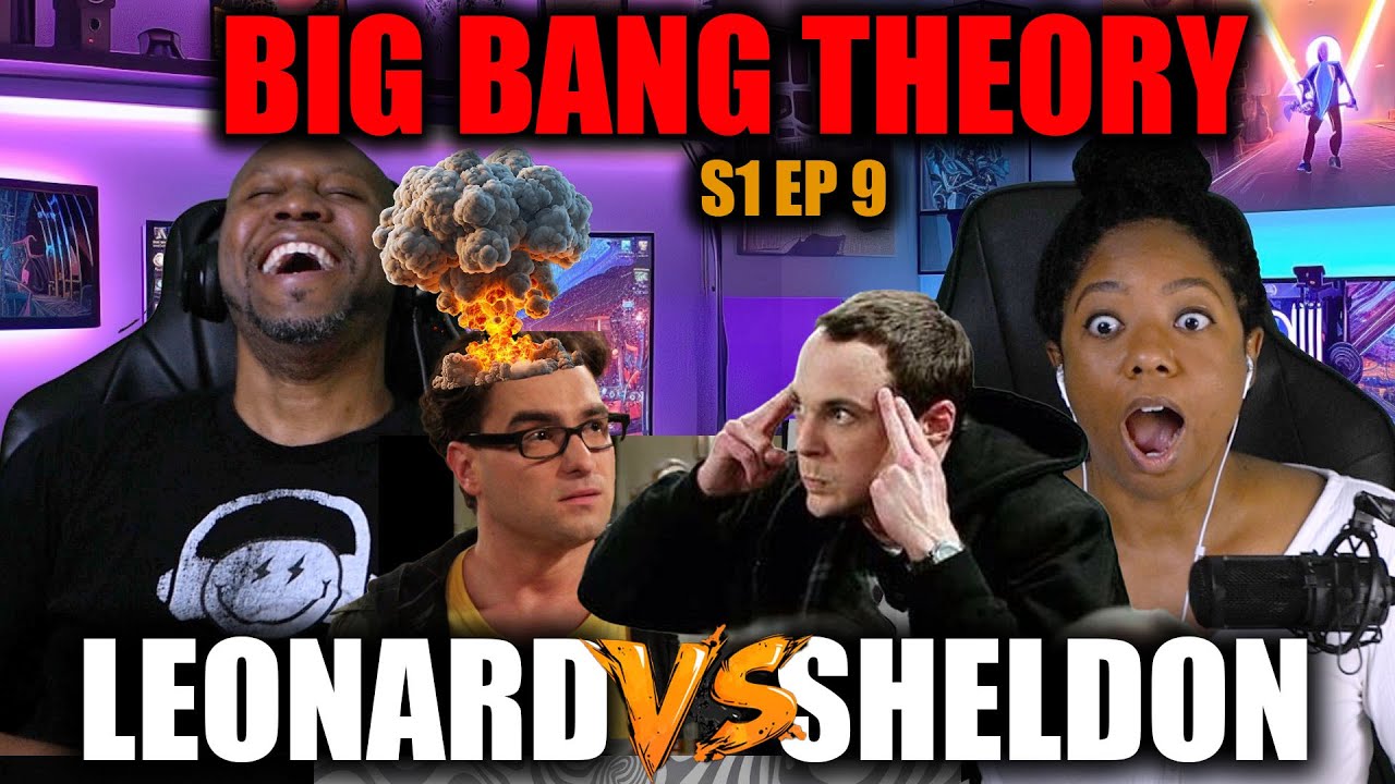 First time Reaction To Big Bang Theory Ep 9-Leonard vs Sheldon!