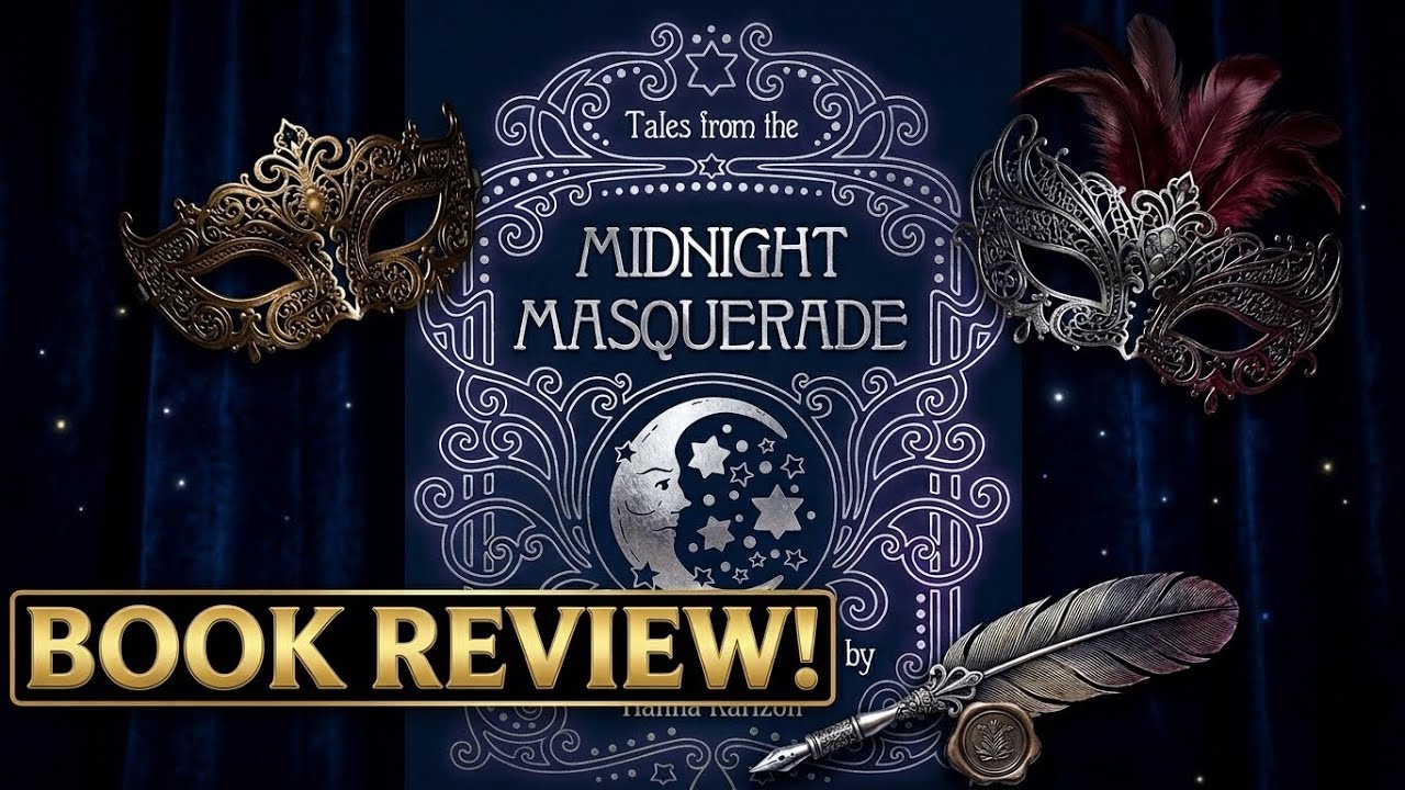 Midnatts Maskeraden by Hanna Karlzon | Colouring Book Review