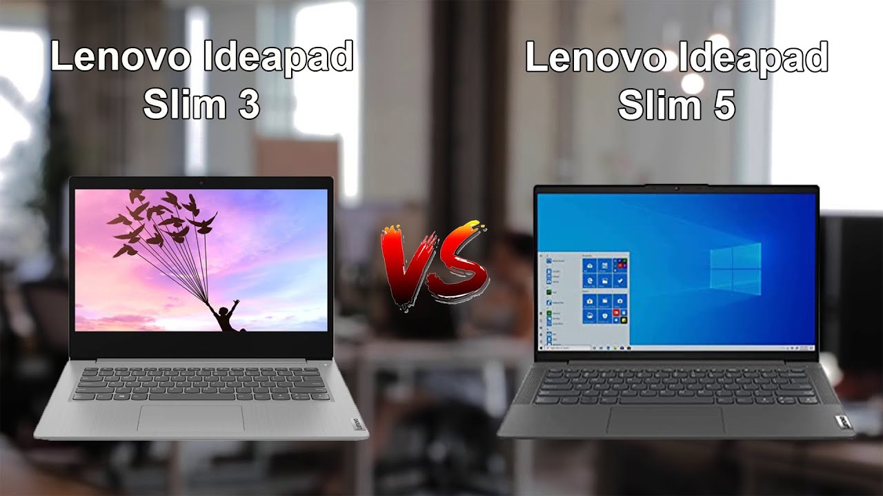 Lenovo Ideapad Slim 3 (81W30025ID) vs Lenovo Ideapad Slim 5 (81YM00C9ID)