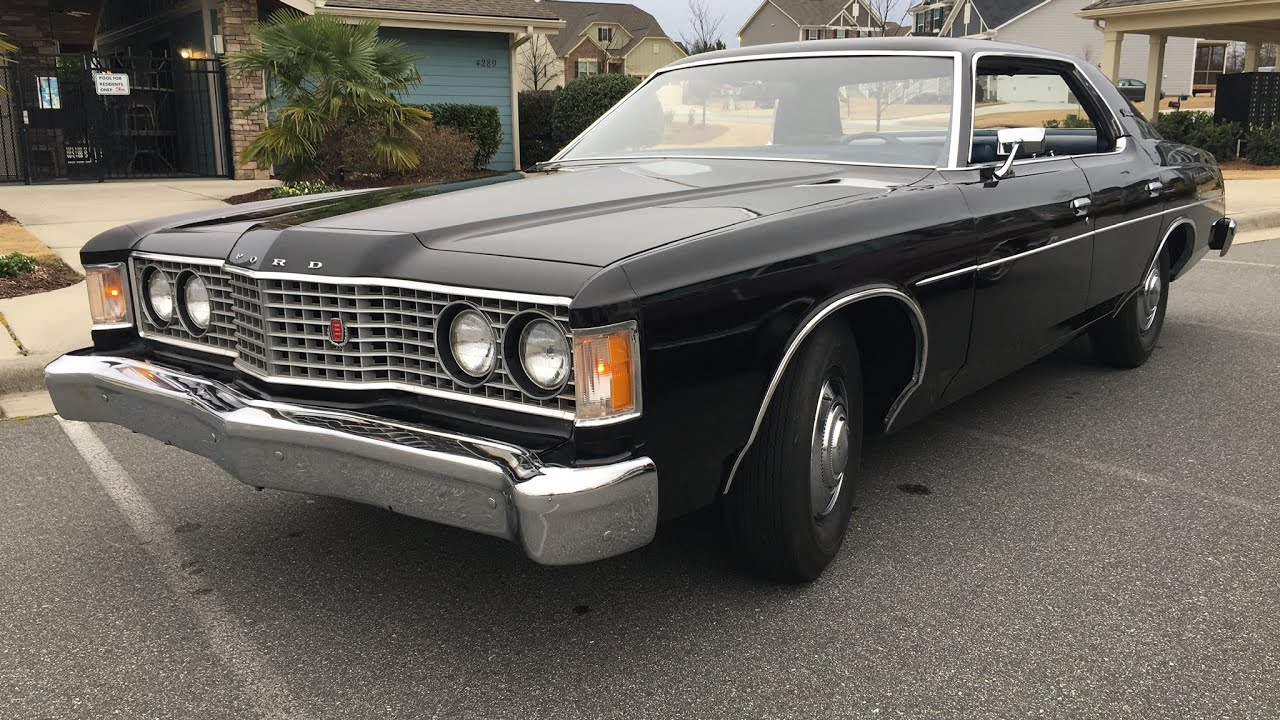 1973 Ford Galaxie 500 (400 V8) 4-Door Hardtop: One Cool Cop Car Cruiser