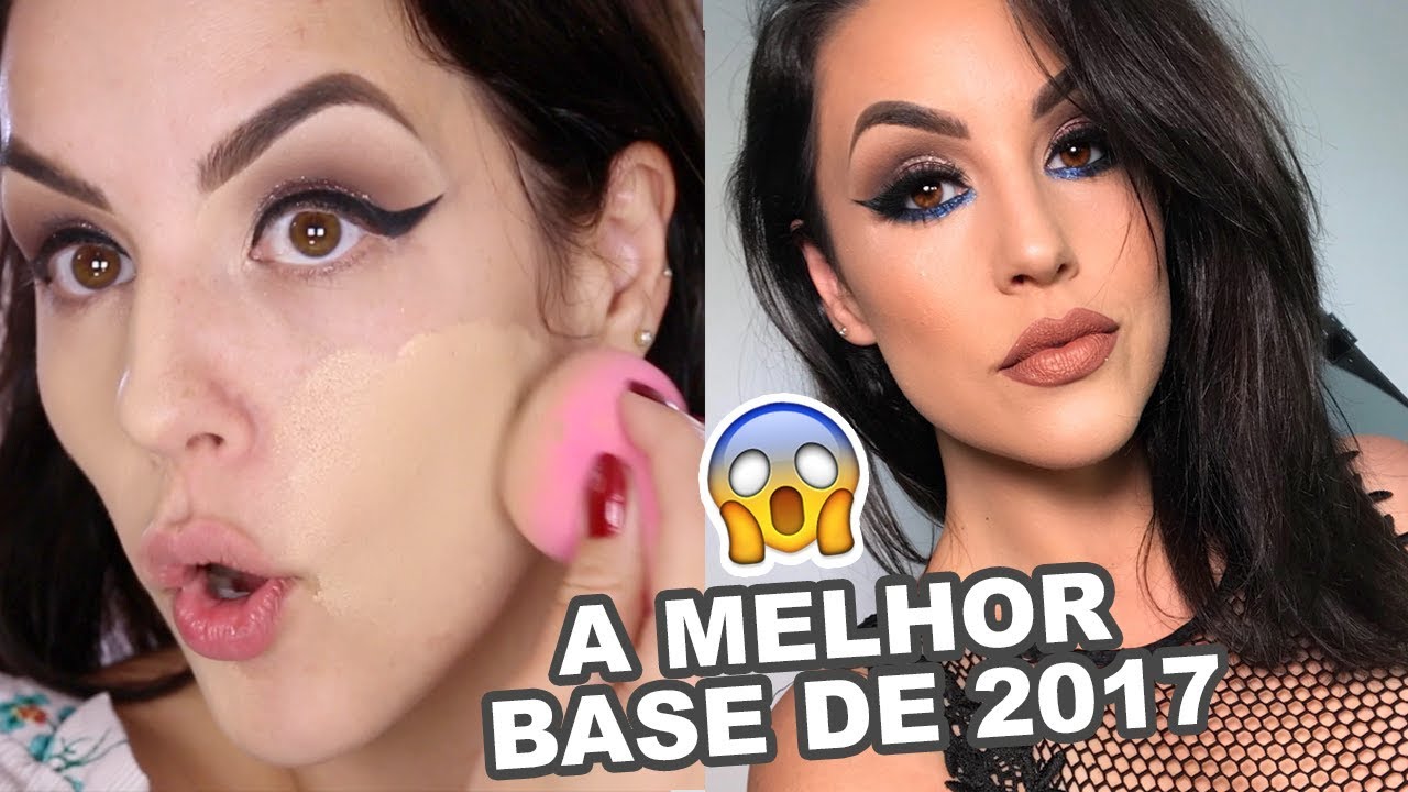 FIZ UMA MAQUIAGEM SÓ USANDO OS MELHORES PRODUTOS DE 2017 E OLHA O RESULTADO