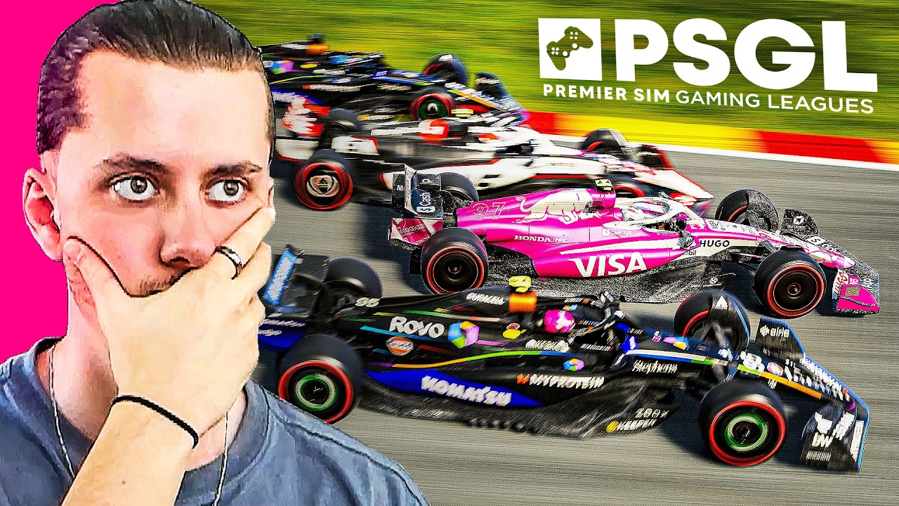 The Last 2 Laps of this Race were INSANE! (PSGL Round 8: Spa)