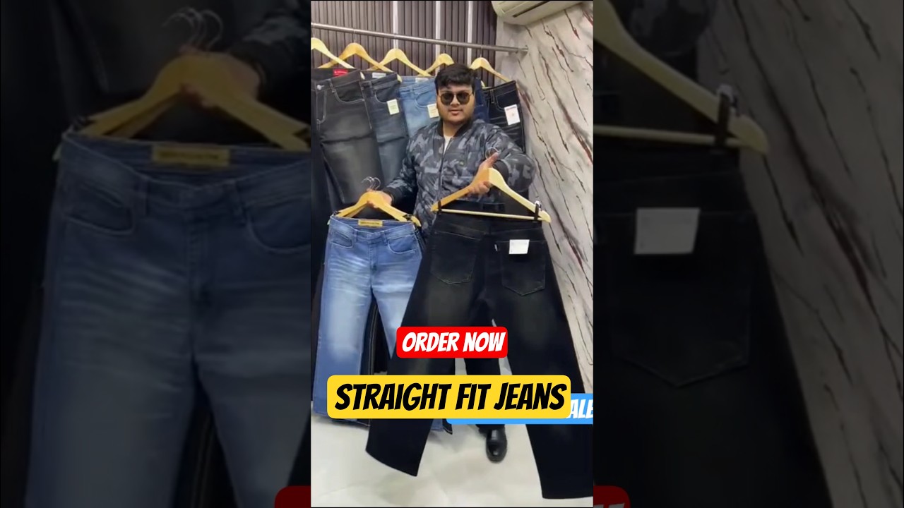 Straight fit jeans 
