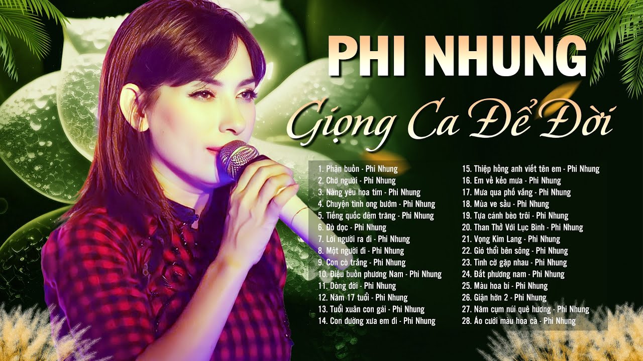 Bài hát lấy đi nước mắt triệu người nghe - Phi Nhung tuyển chọn 2026 | Phận buồn