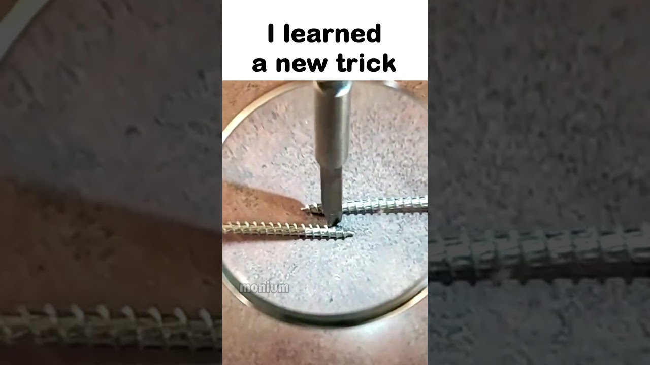 I learned a new trick