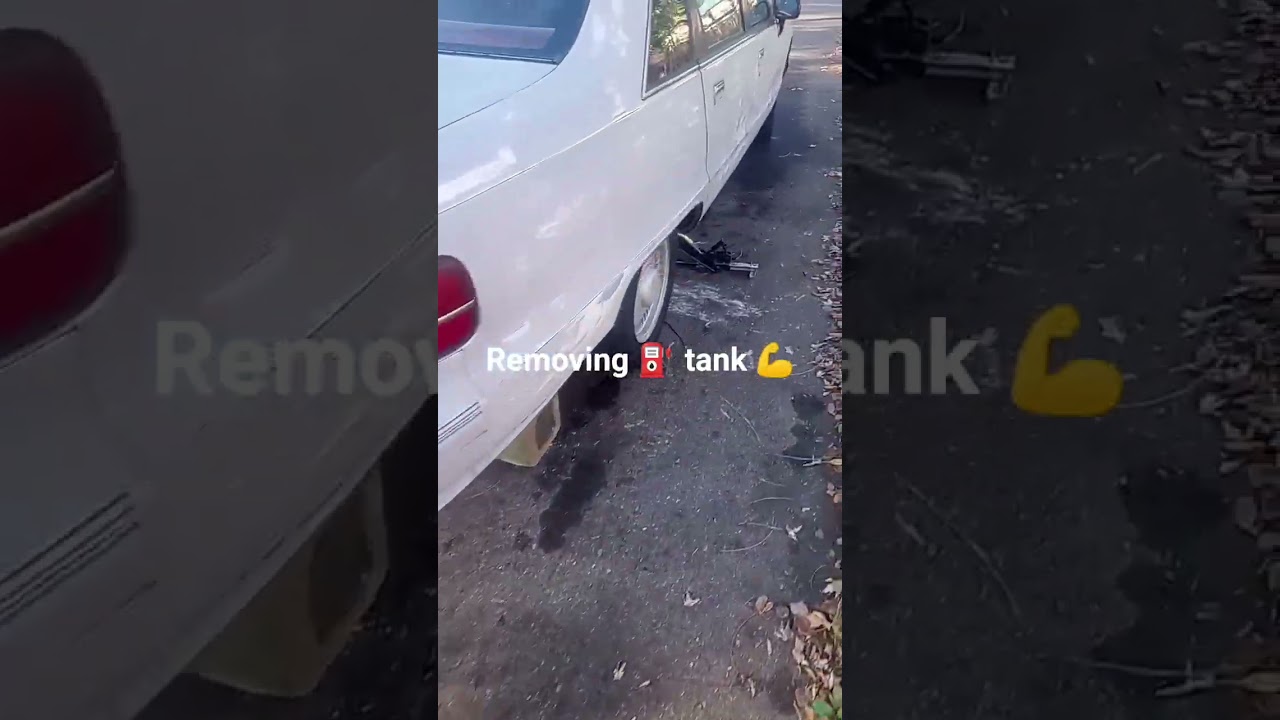 91 🫧 removing gas tank