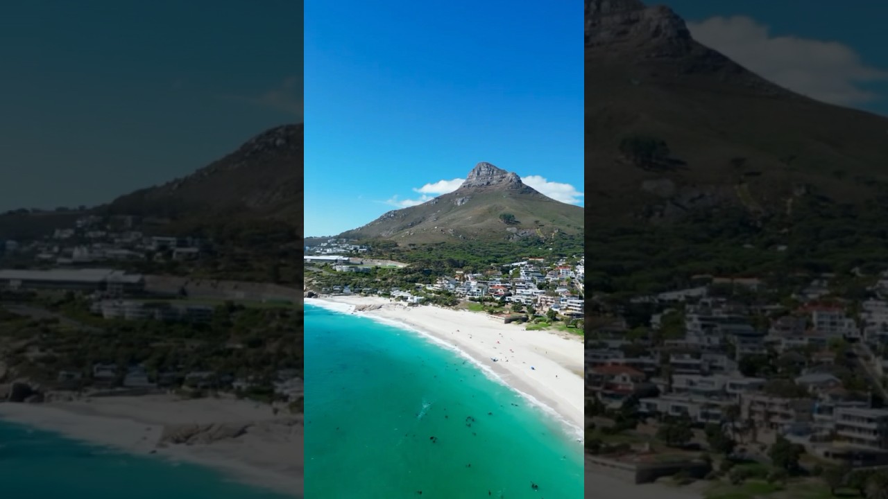 Camps Bay in Cape Town, South Africa 🇿🇦