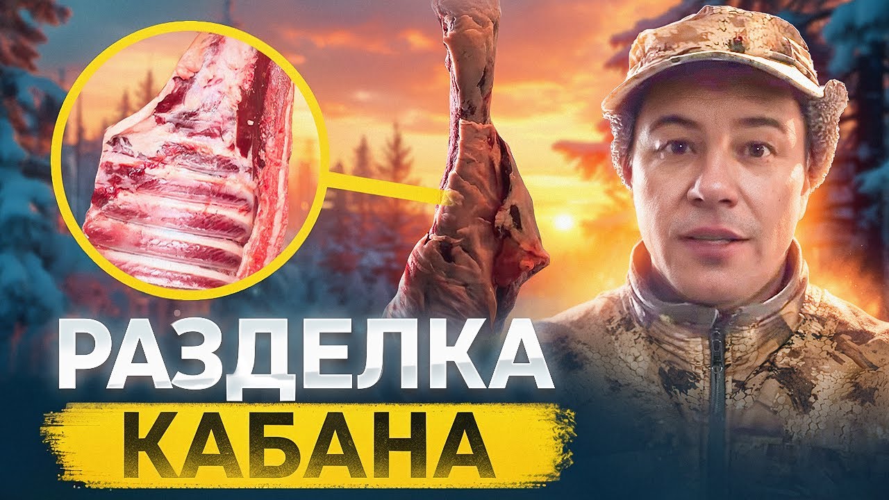Как я разделываю мясо кабана для хранения и приготовления | По многочисленным просьбам делюсь опытом