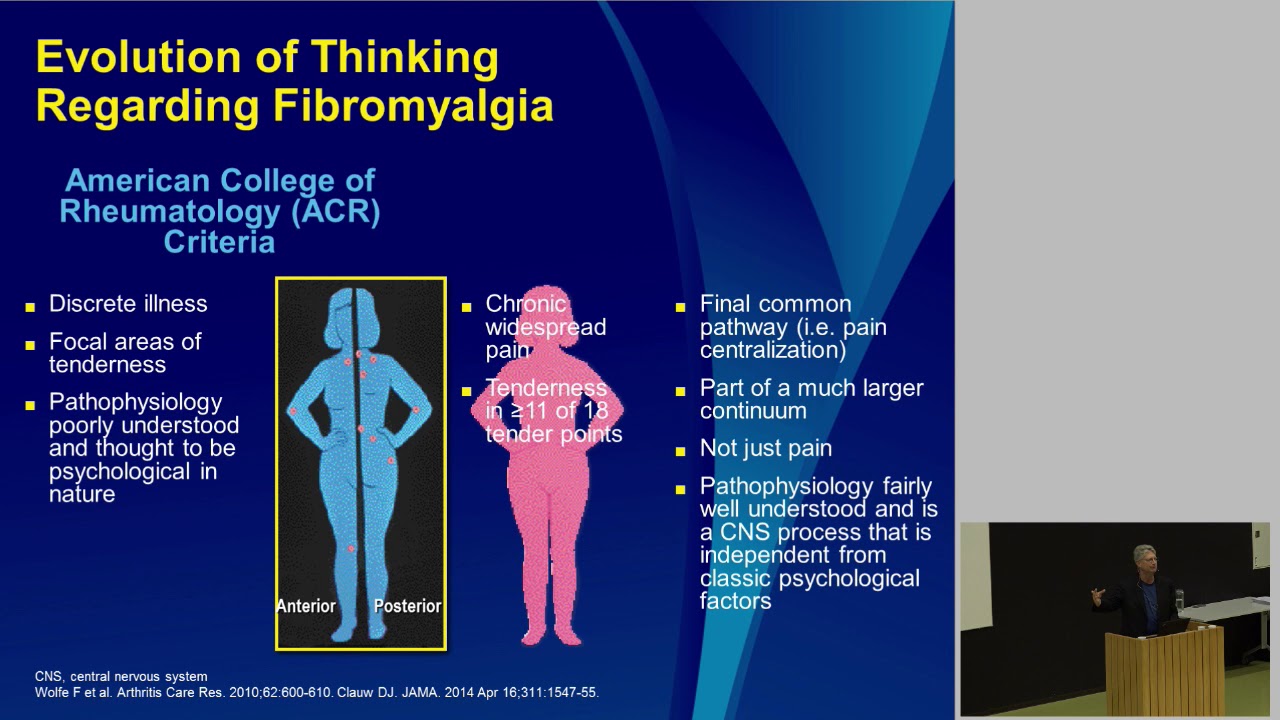 Seminar om fibromyalgi og kroniske smerter - Sykdomsårsak og diagnotikk 1