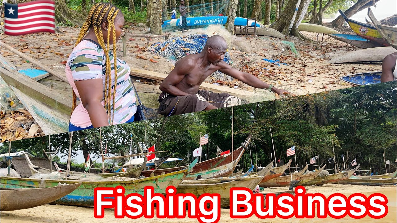 All you need to know about fishing business in Liberia || Ghanaian #fisherman in Liberia