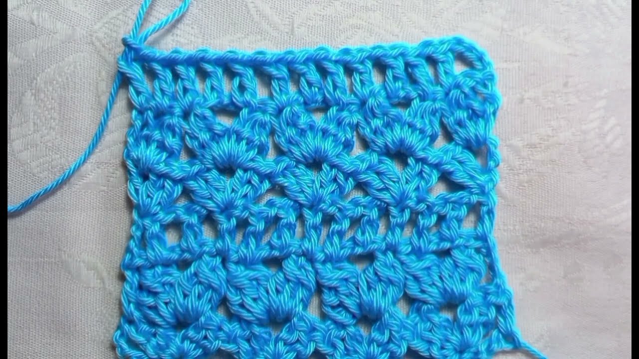 Crochet stitch, beautiful and easy for beginners 