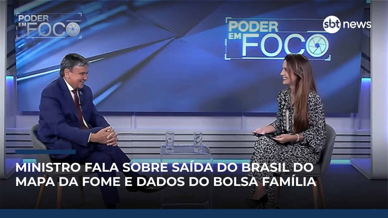 Ministro fala sobre saída do Brasil do mapa da fome e dados do Bolsa Família | Poder em Foco #10