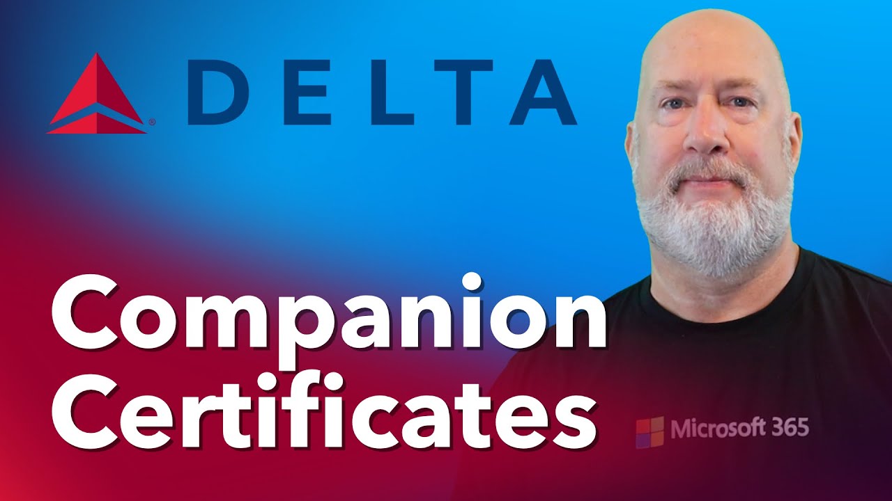 How to Use Delta Companion Certificate
