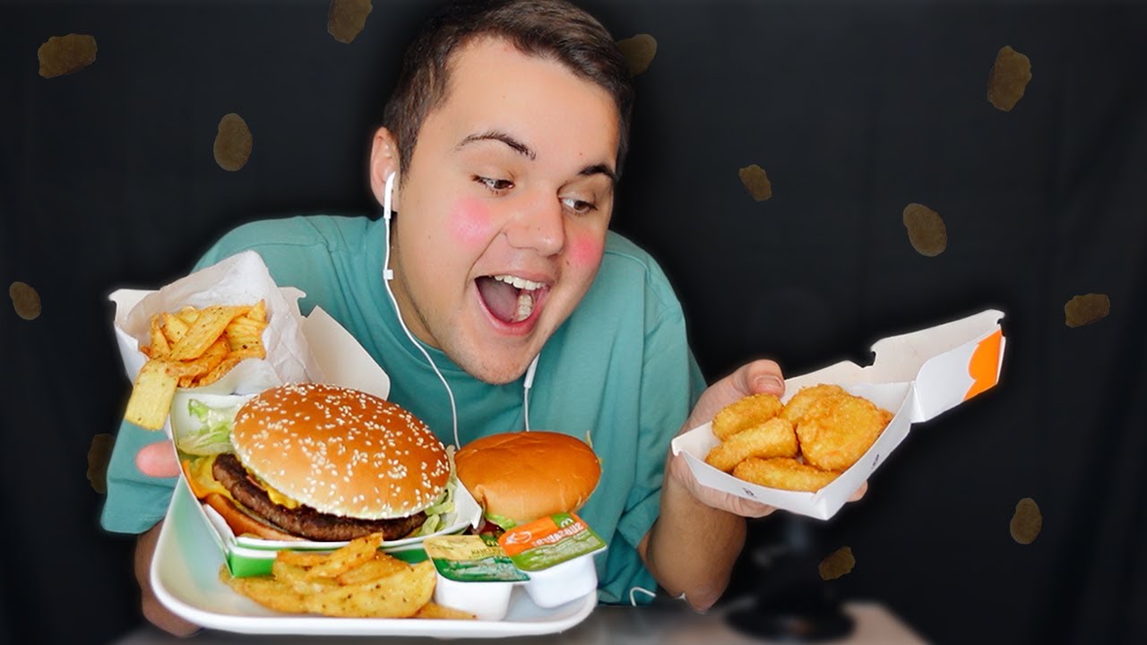 ASMR: Ich esse MCDONALDS und rede dabei mit dir 🍔