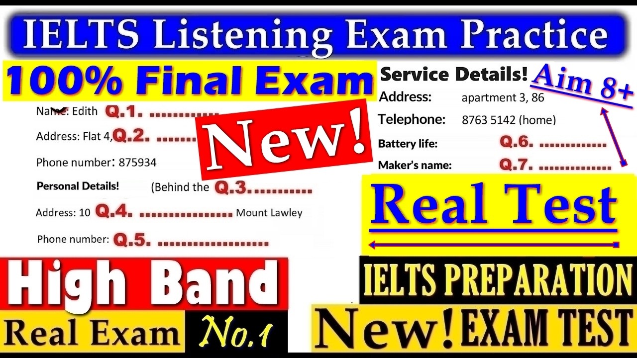 IELTS LISTENING PRACTICE TEST 2026 WITH ANSWERS | 16.06.2026