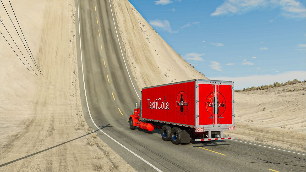 Epic Truck vs Bulge Crashes 08 BeamNG.drive | BeamNG Frenzy