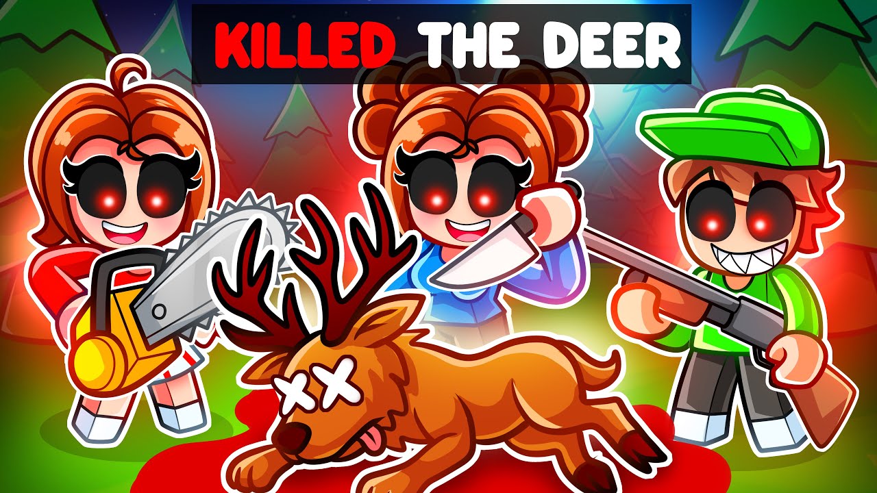 We KILLED The DEER MONSTER In 99 Nights In The Forest! (Roblox)