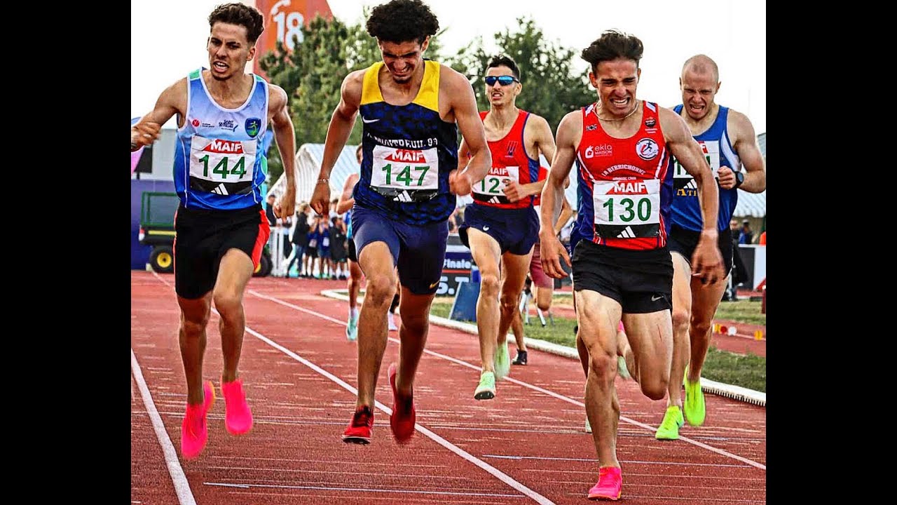 Championnat de France cadet junior 1500m 2023