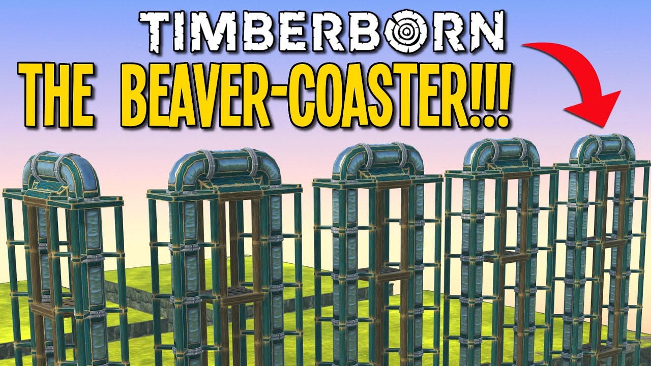 Timberborn Just Got a HUGE Update with FASTEST Transportation Tubes!