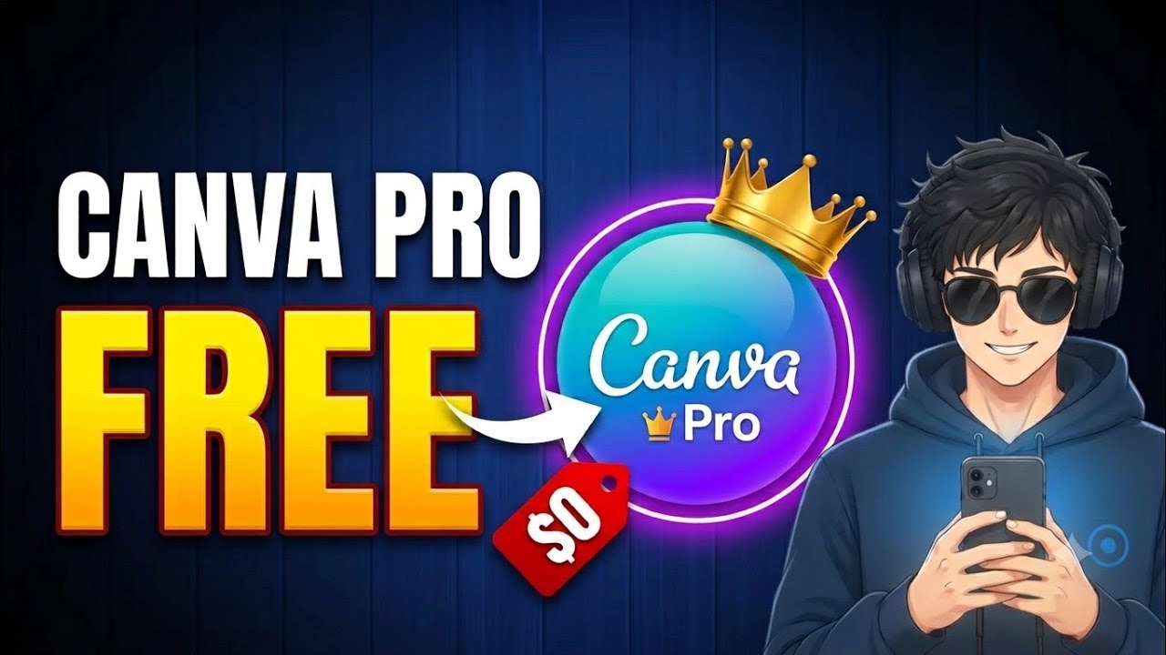 How to Get Canva Pro for Free 2026 | Canva Pro Free Lifetime Link |Online Earning Without Investment