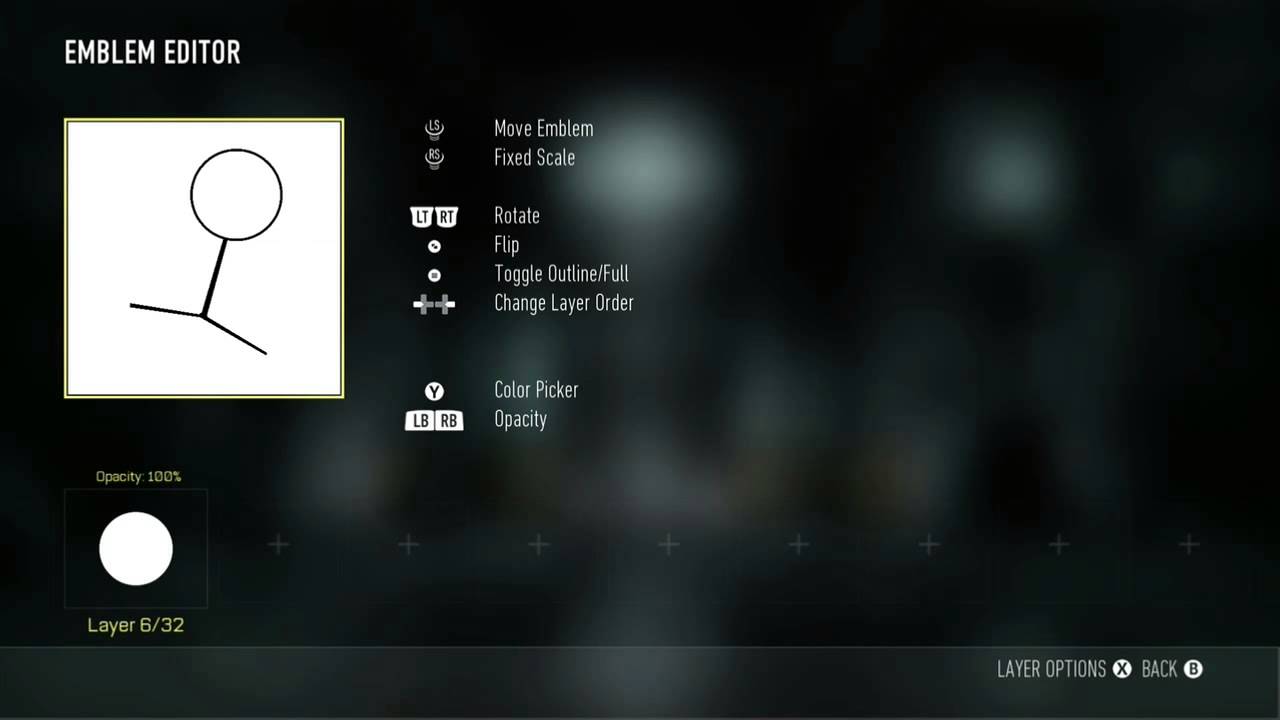 CoD AW Emblem tutorial