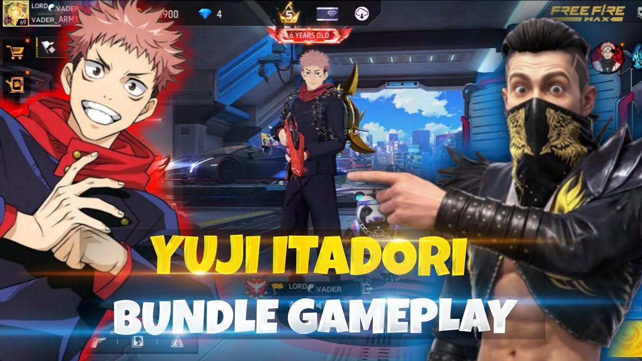 YUJI ITADORI INSANE GAMEPLAY 🔥 21 KILLS 😤  FREE FIRE | MOBILE GAMEPLAY📲
