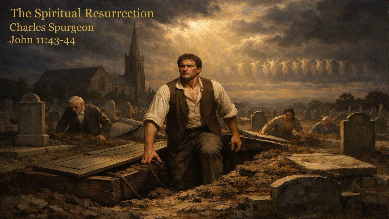 The Spiritual Resurrection | John 11:43–44 | Charles Spurgeon | Called from Death to Life