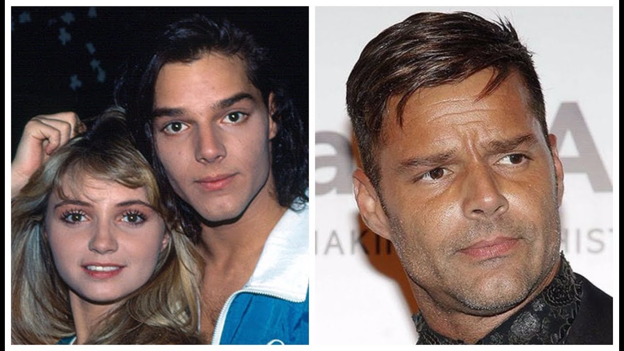 Ricky Martin transformation from 1 to 45 years old