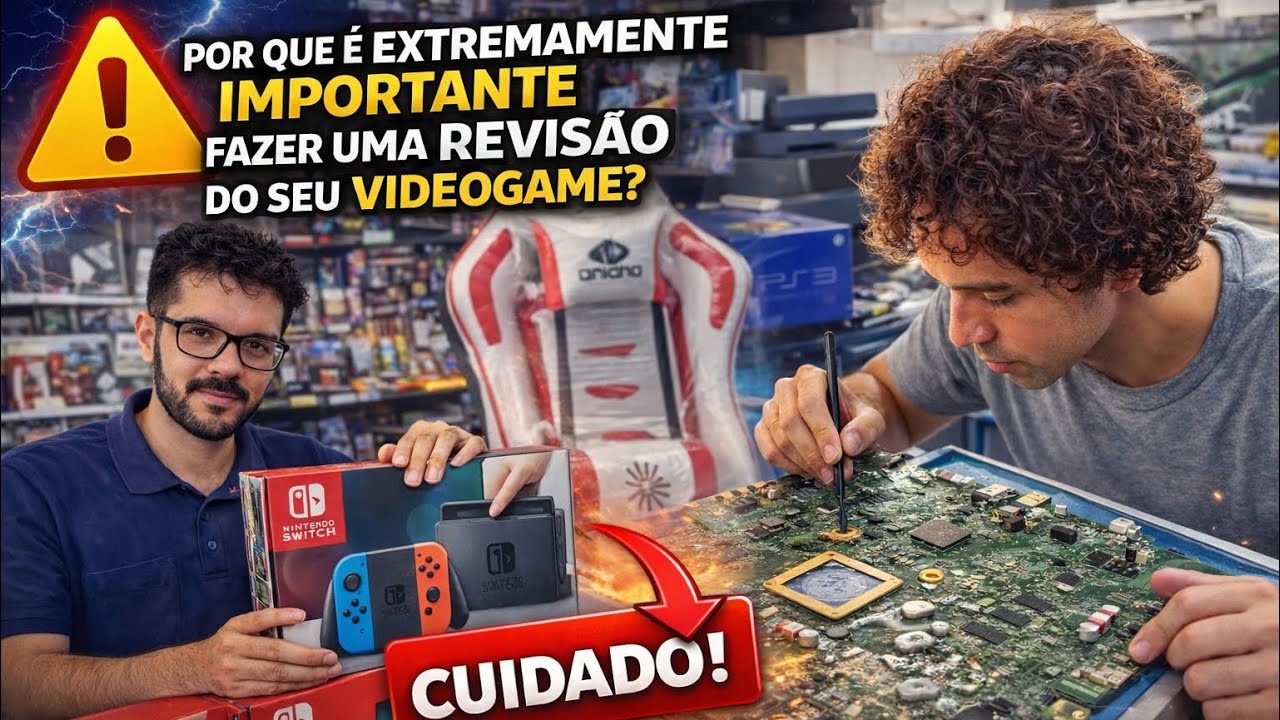 E necessrio fazer revisão preventiva no video game ?