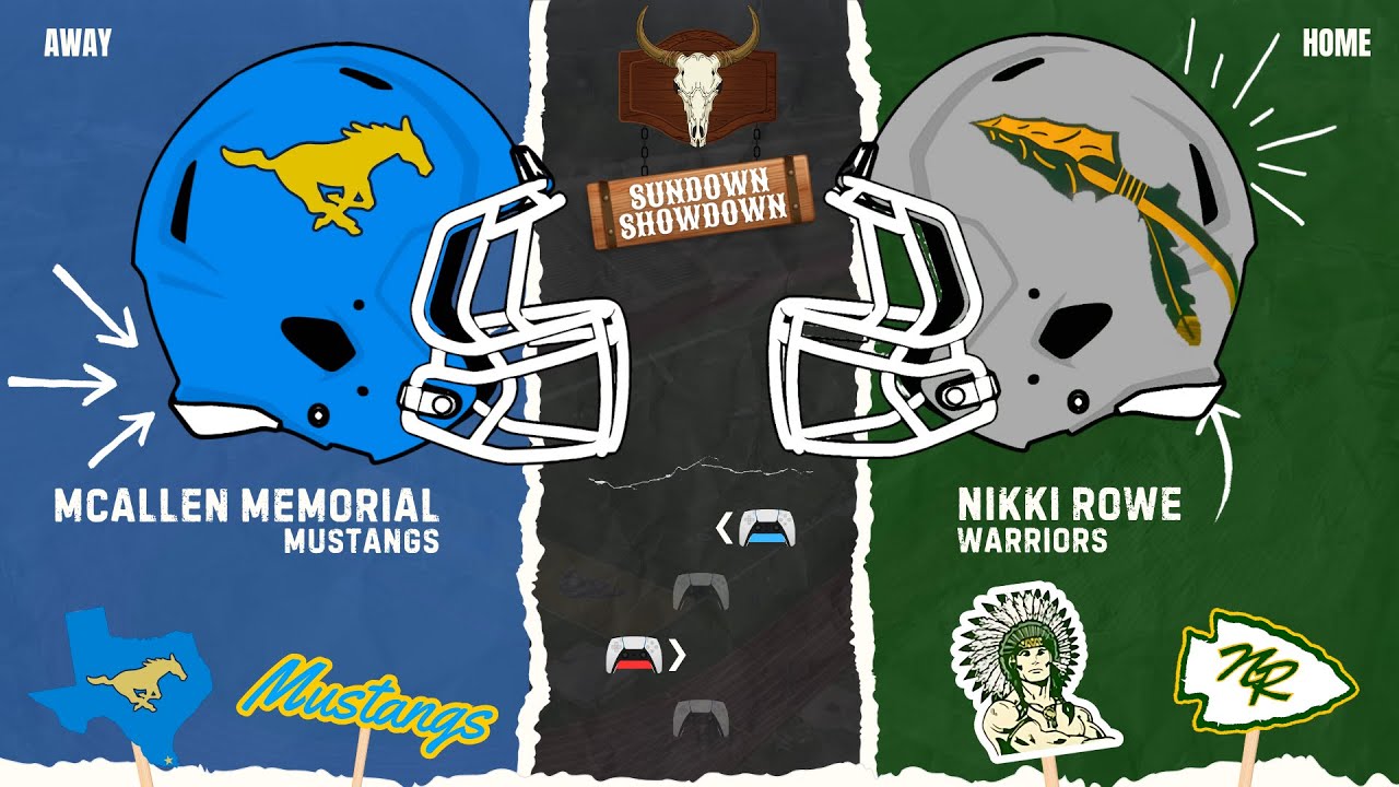 Football - McAllen Memorial Vs Nikki Rowe - Week 10 - 2024 | McAllen ISD