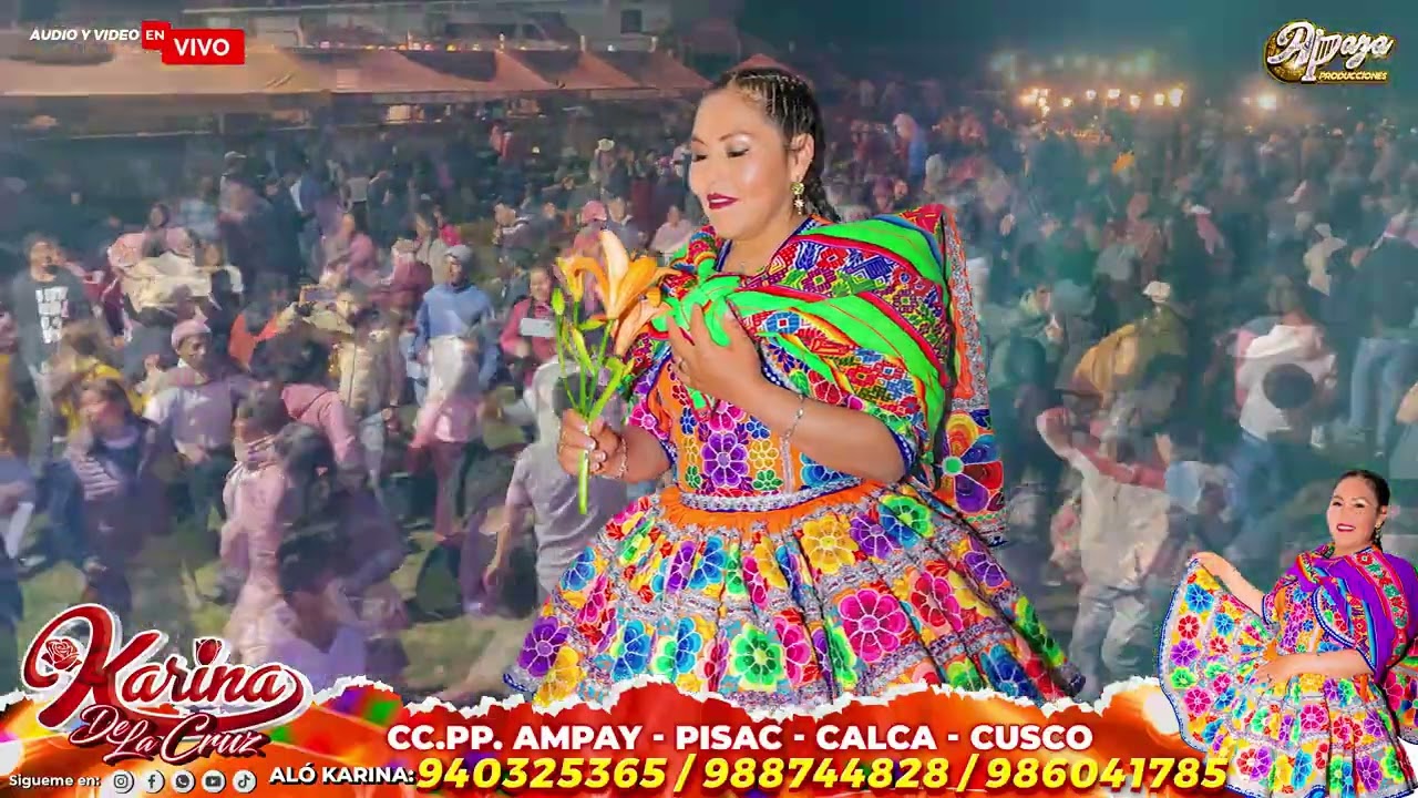 KARINA DE LA CRUZ Y GUALBERTO APAZA ( AMPAY CALCA)
