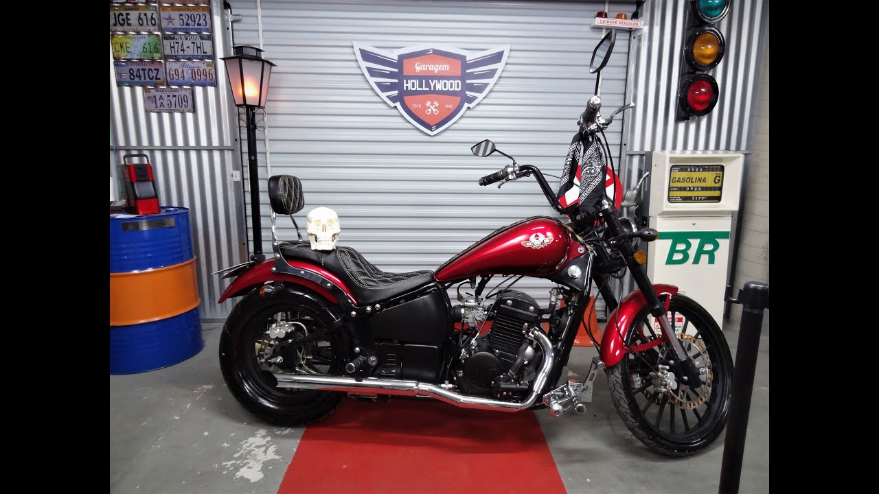 Vende-se Regal Raptor Ghost 320cc – Vermelha 13 mil Km (2009) R$16.200,00