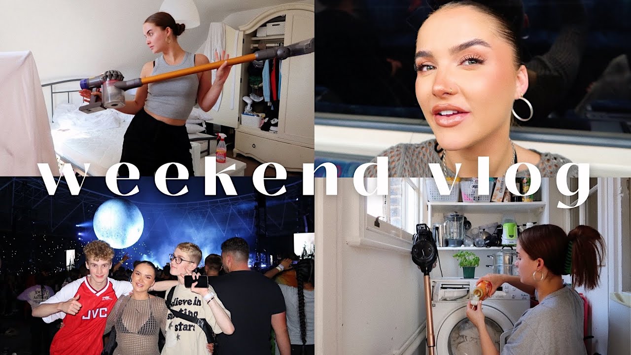 it’s a happy girl summer :) cleaning, the weeknd in concert & some exciting news eee