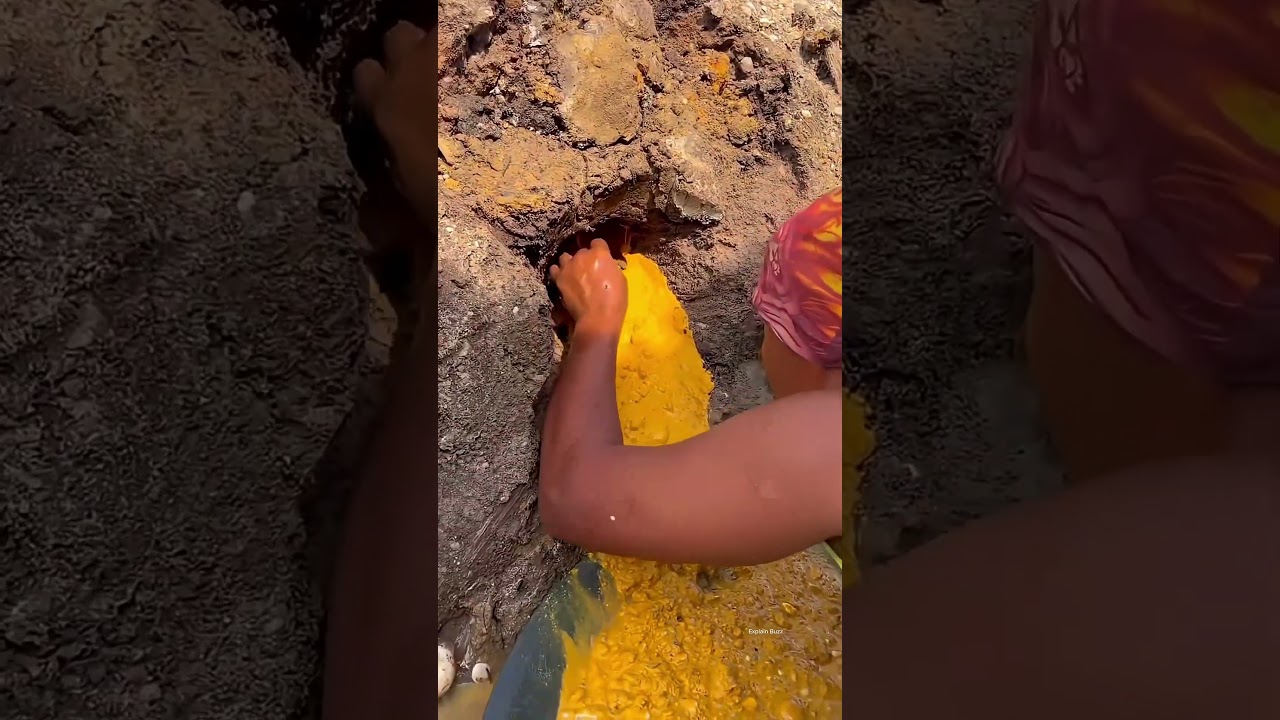 Ele achou ouro cavando no RIO! #curioso #incr&iacute;vel #interessante