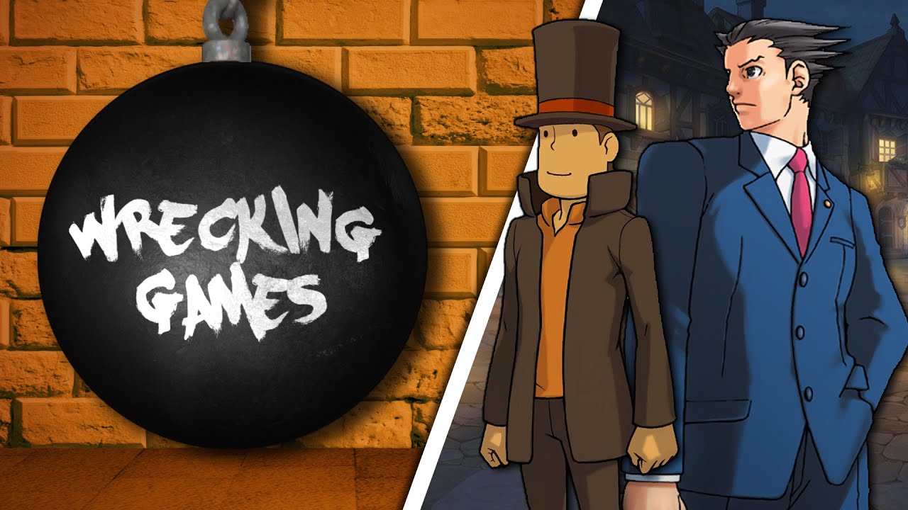 WRECKING GAMES #16 - Professeur Layton vs Phoenix Wright (feat. Arcade)