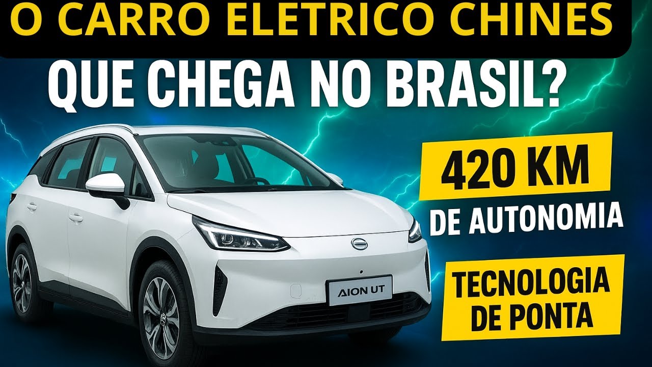 BYD AGORA  VAI CHORAR MUITO!!! GAC AION UT ESTÁ CHEGANDO NO BRASIL OFICIALMENTE!!!