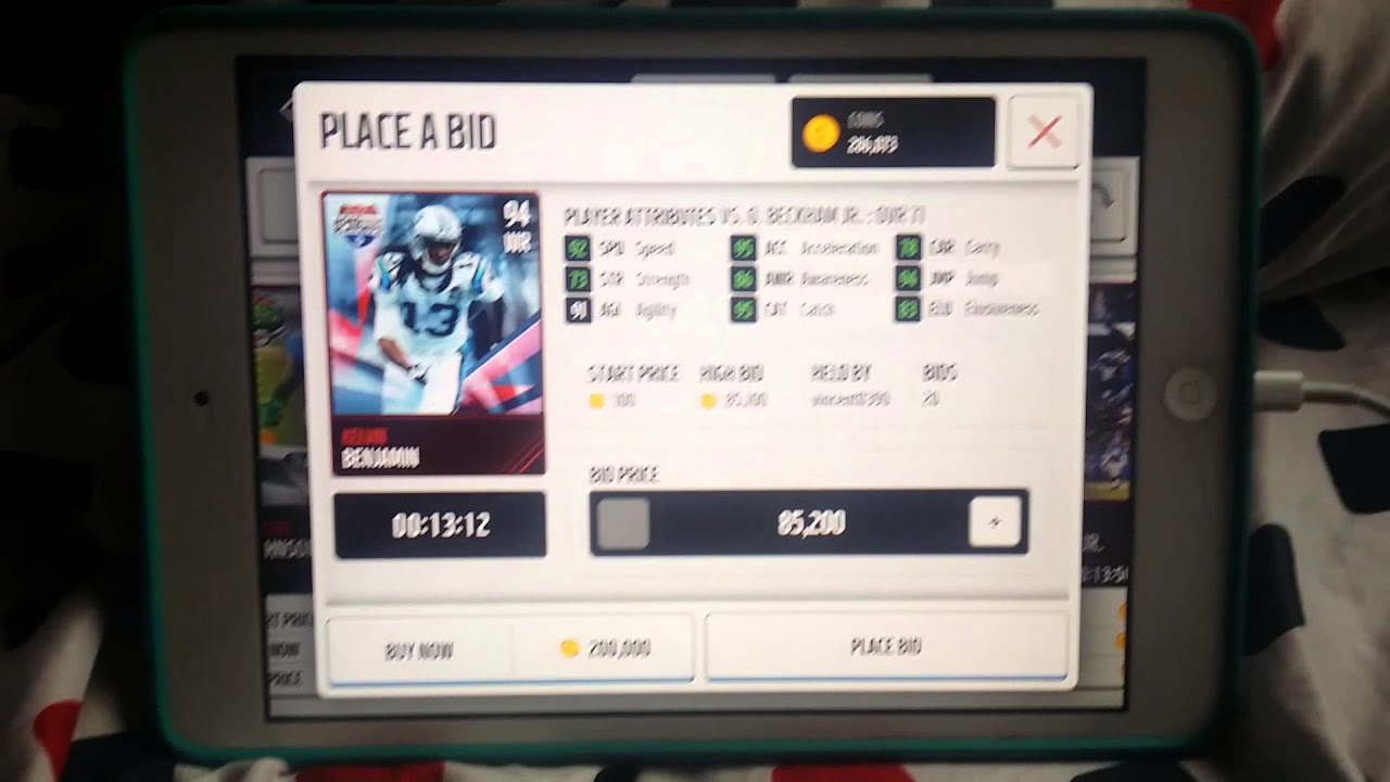 Madden mobile top 5 wide receivers