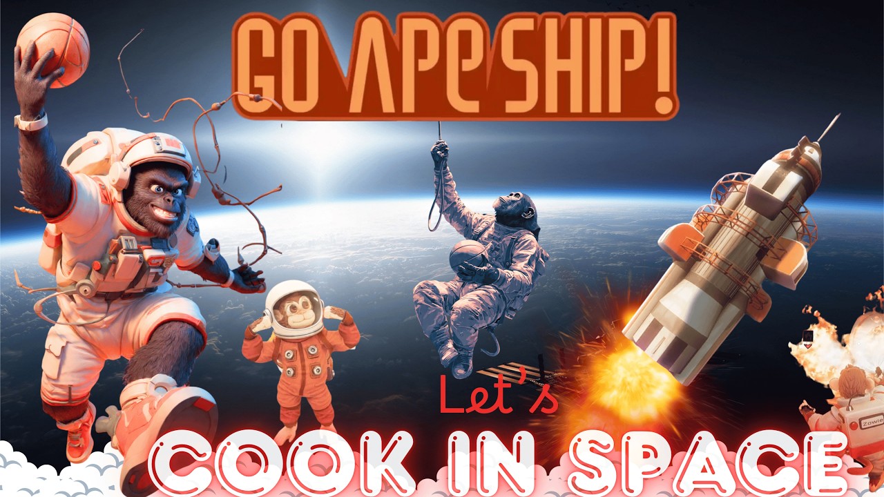 Monkey is Performing  Surgery in Space| Go Ape Ship| PC Gameplay