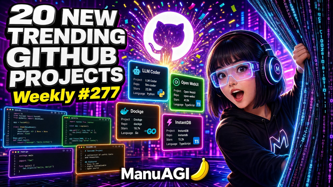 Лучшие open-source проекты на GitHub: Coolify, Pumpkin, OmniRoute, ReUI, Catch2 и Gigatoken #277