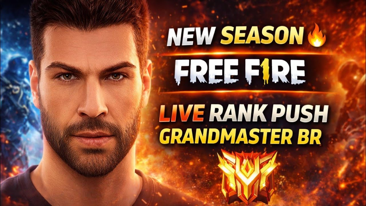 NEW SEASON BR 🔥 | FREE FIRE LIVE RANK PUSH