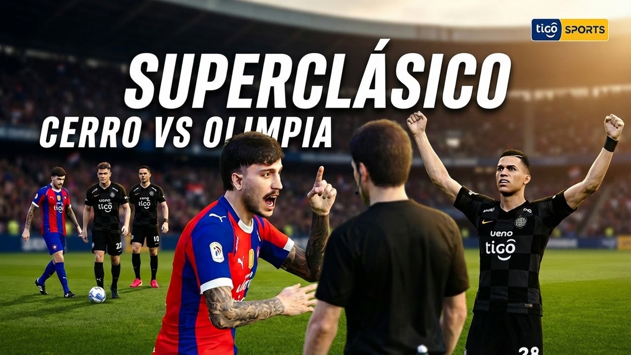 CERRO PORTEÑO VS OLIMPIA - SUPER CLÁSICO TORNEO APERTURA 2026 | RESUMEN COMPLETO