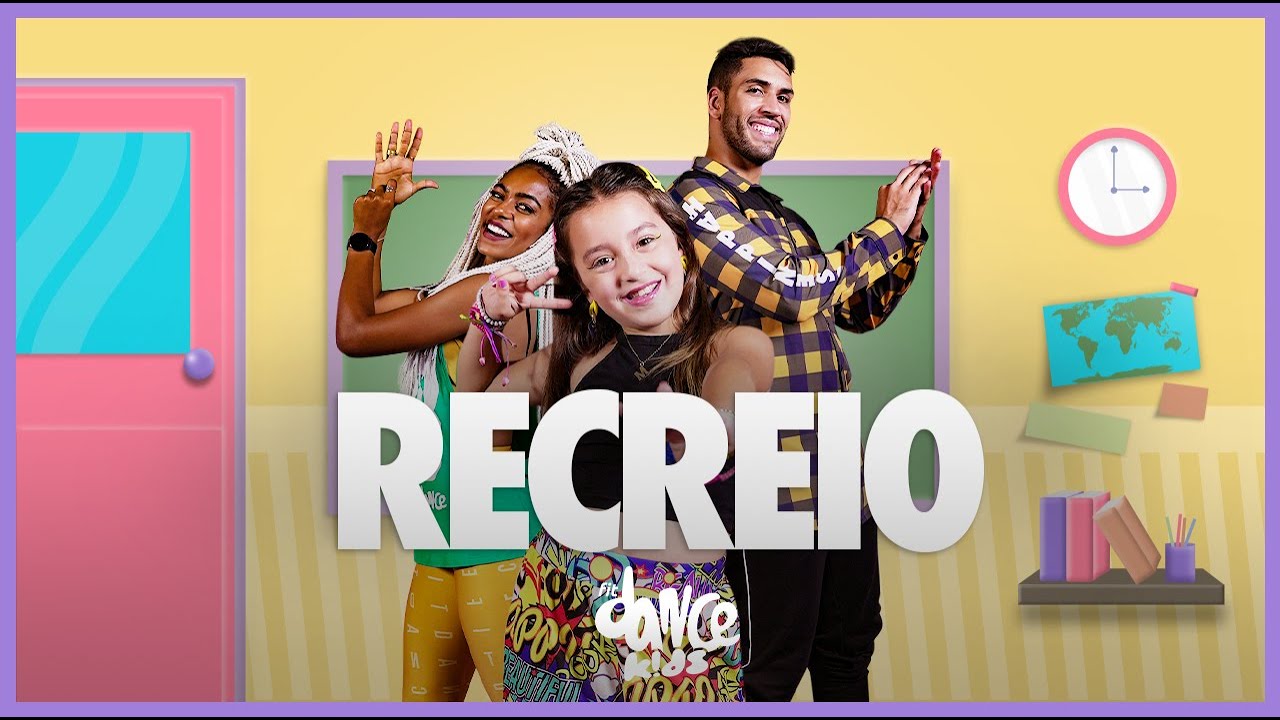 Recreio - Marcela Jardim feat Mc Bruninho | FitDance Kids & Teen (Coreografia) | Dance Video