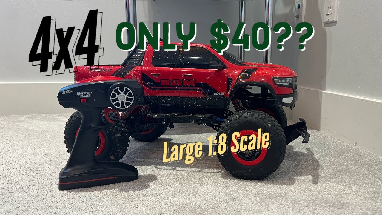 Adventure Force RC: RAM TRX 4x4 Review+Test Drive