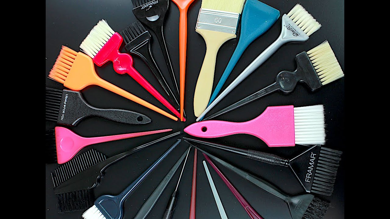 Framar, Schwarzkopf, Thermix, Litinskyi. Oбзор кистей для окрашивания волос.