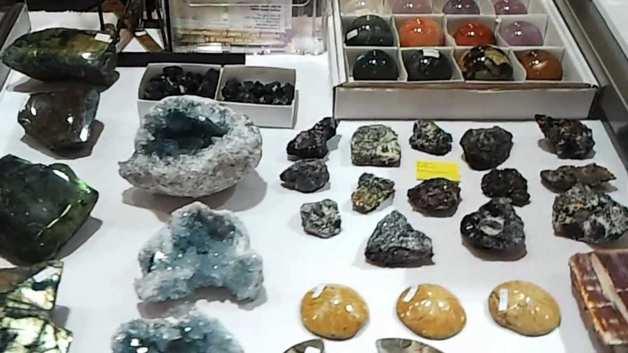 mostra dei minerali e fossili a trento fiera.mp4